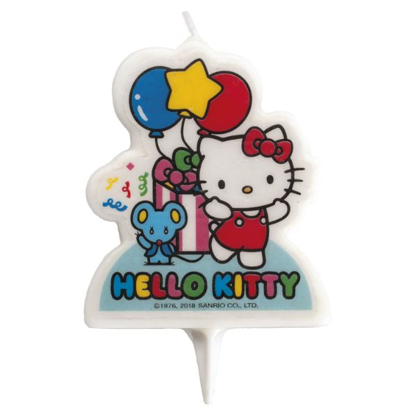 Billede af Hello Kitty kagelys 7 cm