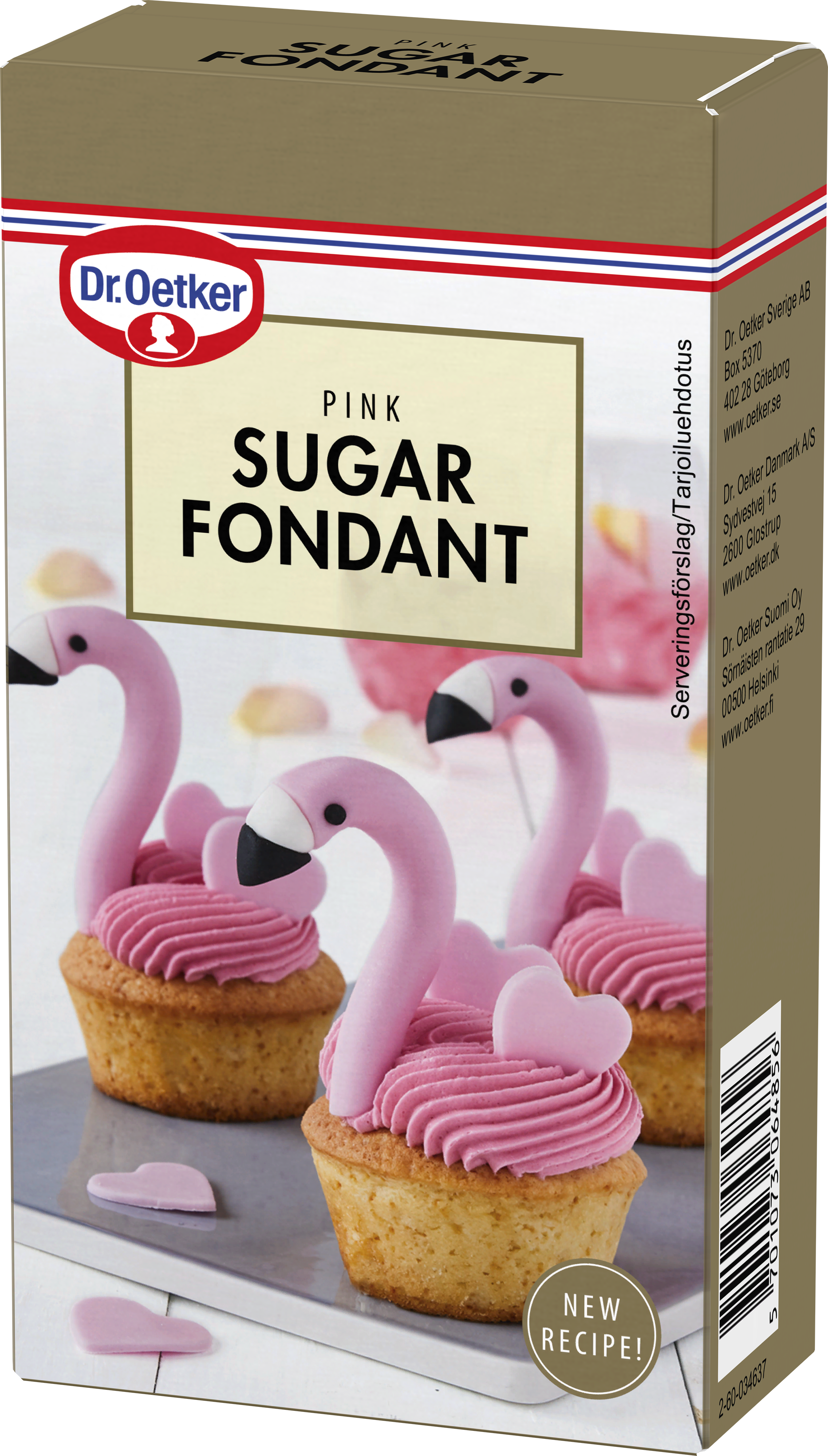 Billede af Pink Sugar Fondant 250 g - Dr. Oetker