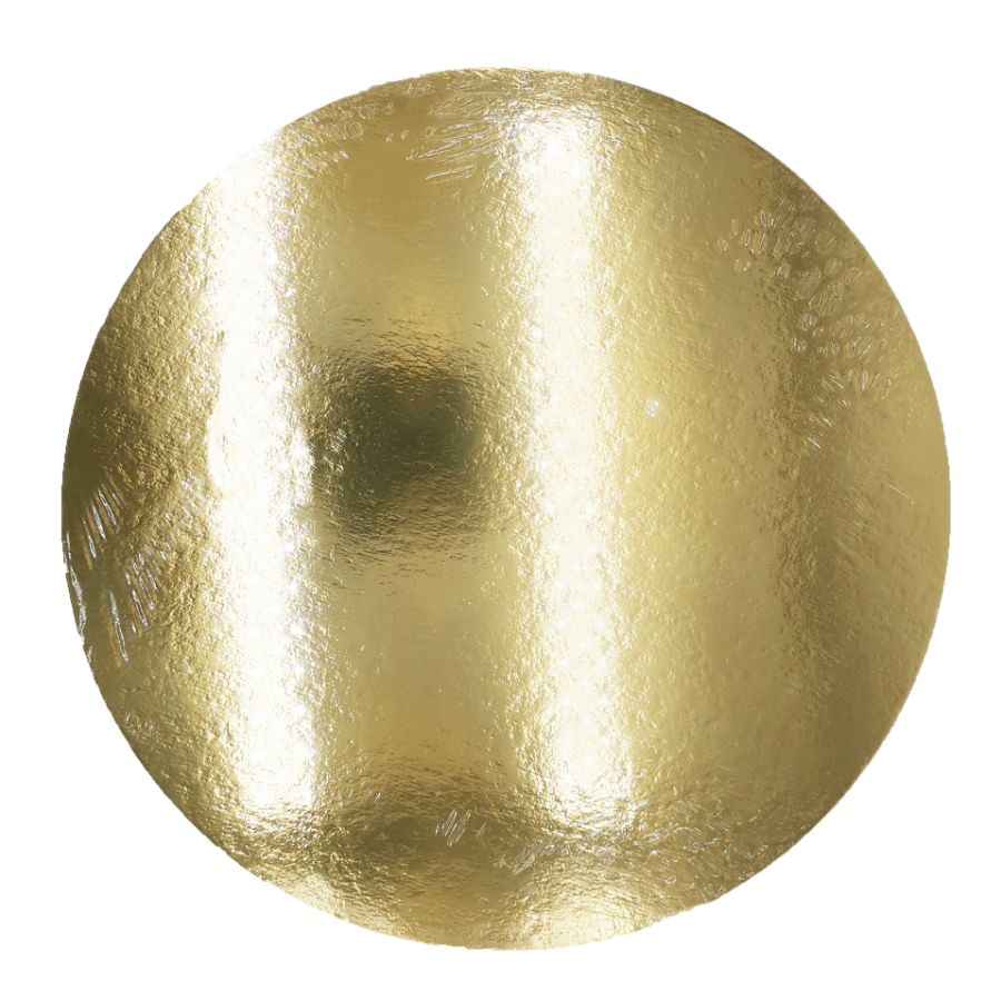Billede af Kagepap sølv/guld rund Ø30-30,4 cm 1 mm tyk 3 stk